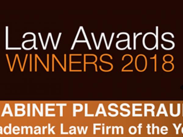 Cabinet Plasseraud élu « Patent & Trademark Law Firm of the Year - France » par Lawyers World