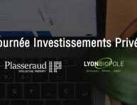 Plasseraud IP, partenaire de la Journée Investissements Privés de Lyonbiopôle