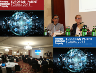 European Patent Forum, à Paris le 11 septembre  et Munich le 13 septembre 2018