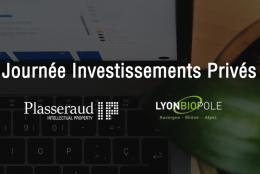 Plasseraud IP, partenaire de la Journée Investissements Privés de Lyonbiopôle