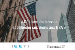 Système des brevets aux États-Unis : Plasseraud IP donne une formation dédiée au sein de l’IEEPI