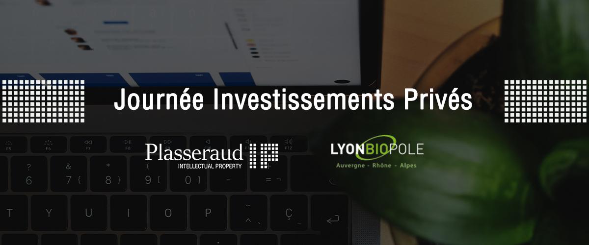 Plasseraud IP, partenaire de la Journée Investissements Privés de Lyonbiopôle