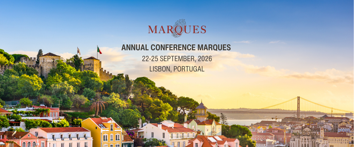 Plasseraud IP at the 40th Annual MARQUES Conference in Lisbon from 22 to 25 September 2026