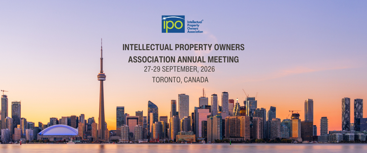 Plasseraud IP to attend the Intellectual Property Owners Association (IPO) 2026 Annual Conference in Toronto