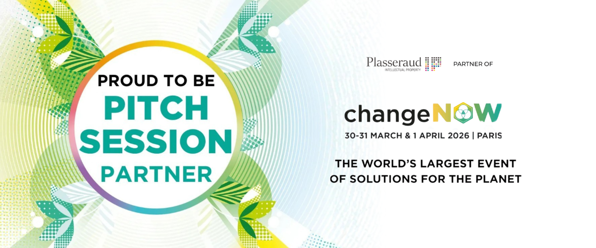 Plasseraud IP partenaire de ChangeNOW 2026, pour la septième année consécutive !